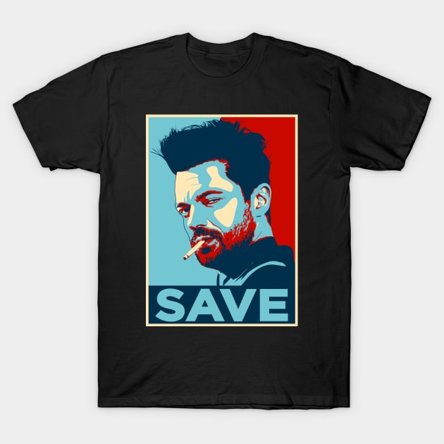 JESSE CUSTER SAVE T-Shirt by Theo_P